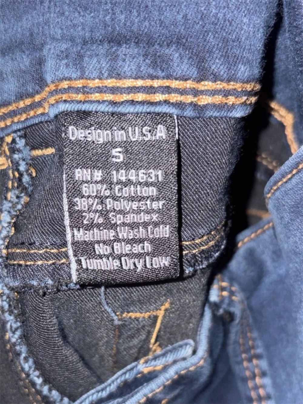 navy skinny